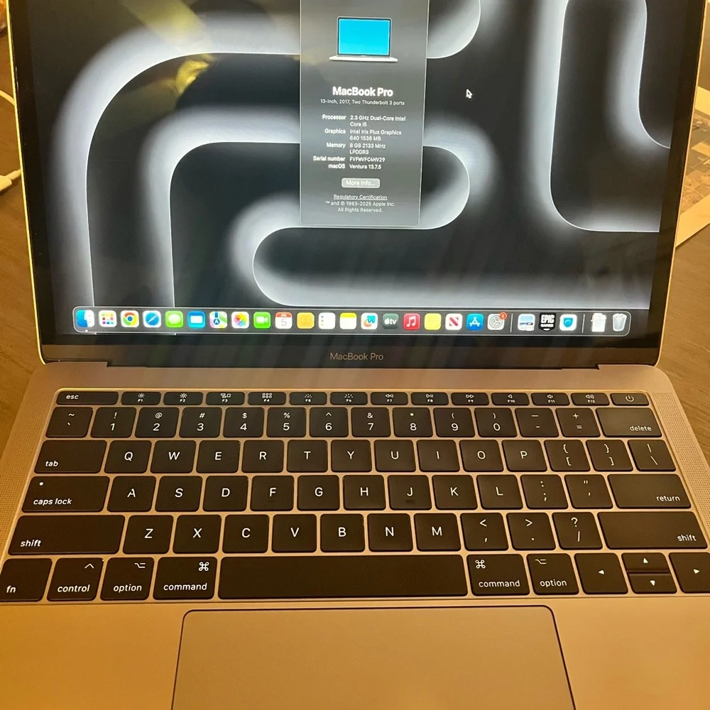 Apple MacBook in Sleek Silver Finish